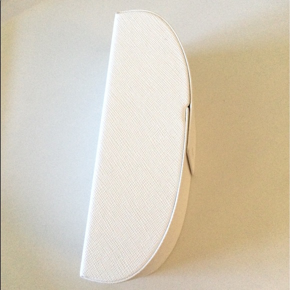 PRADA LARGE SUNGLASSES CASE WHITE NWOT main image 8
